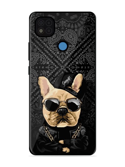 Gangsta Cool Sunmetales Dog Glossy Metal Phone Cover for Poco C31