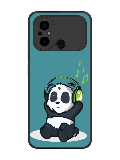 Music Panda Glossy Metal Phone Cover for Poco C55 Zapvi