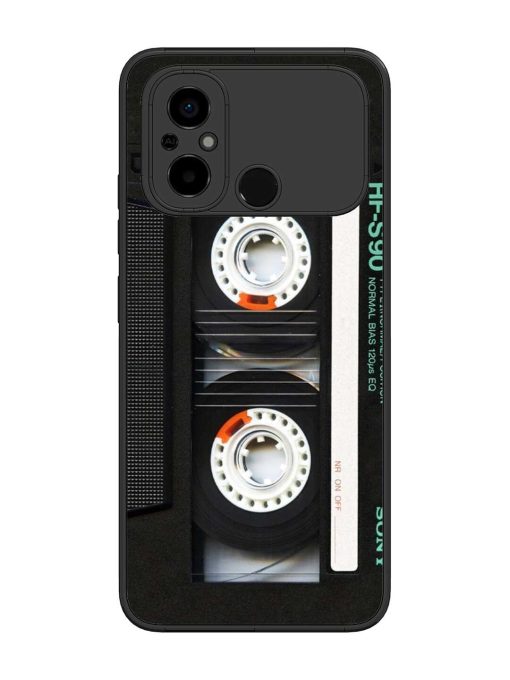 Sony Hf-S90 Cassette Glossy Metal Phone Cover for Poco C55 Zapvi