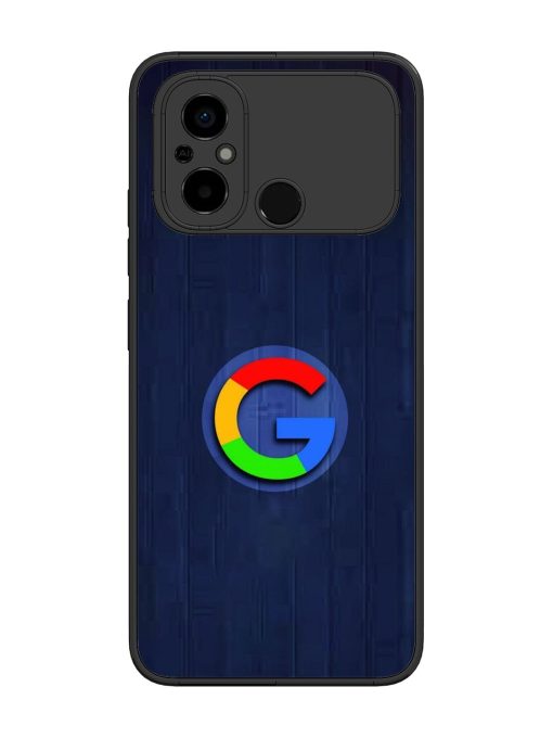 Google Logo Printed Glossy Metal TPU Phone Cover for Poco C55 Zapvi