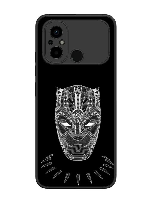 Fictional Art Glossy Metal Phone Cover for Poco C55 Zapvi