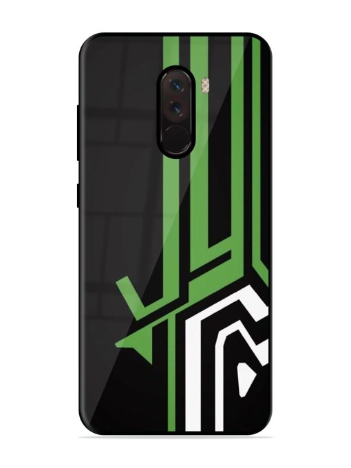 Kamen Rider Glossy Metal Phone Cover for Poco F1 Zapvi