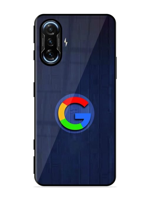 Google Logo Printed Glossy Metal TPU Phone Cover for Poco F3 Gt (5G) Zapvi