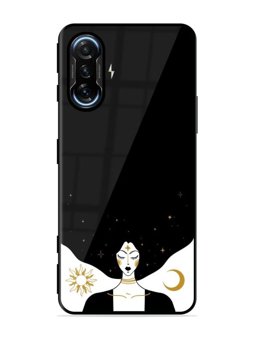 Mystical Vector Vintage Glossy Metal TPU Phone Cover for Poco F3 Gt (5G) Zapvi