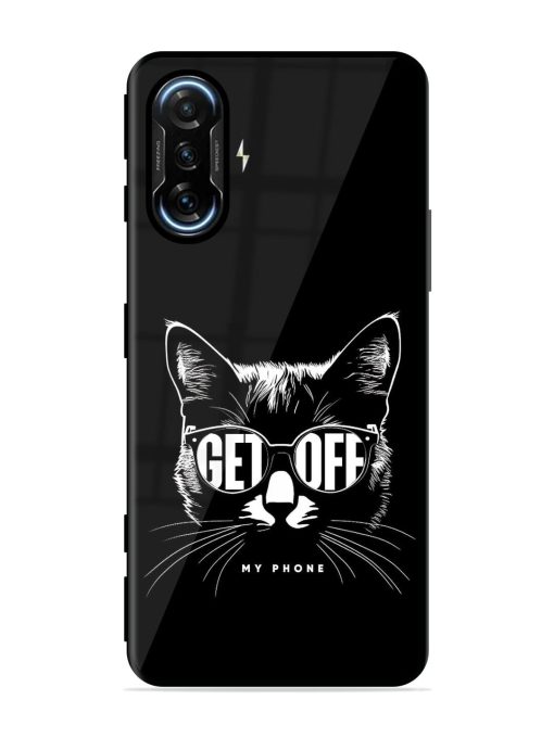 Get Off Glossy Metal TPU Phone Cover for Poco F3 Gt (5G) Zapvi