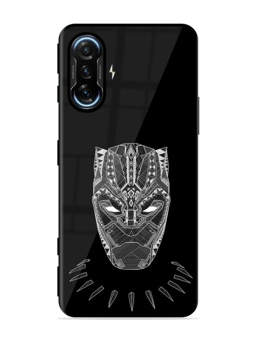 Fictional Art Glossy Metal Phone Cover for Poco F3 Gt (5G) Zapvi