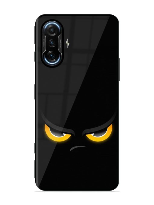 Cartoon Eye Glossy Metal Phone Cover for Poco F3 Gt (5G) Zapvi