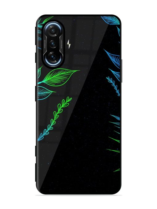 Aesthetic Neon Glossy Metal Phone Cover for Poco F3 Gt (5G) Zapvi