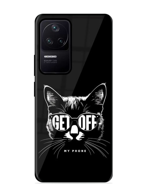 Get Off Glossy Metal TPU Phone Cover for Poco F4 (5G) Zapvi