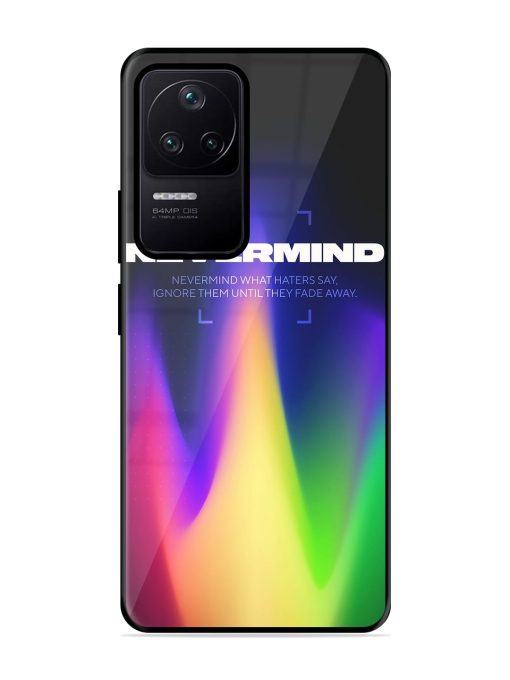 Nevermind Glossy Metal Phone Cover for Poco F4 (5G)