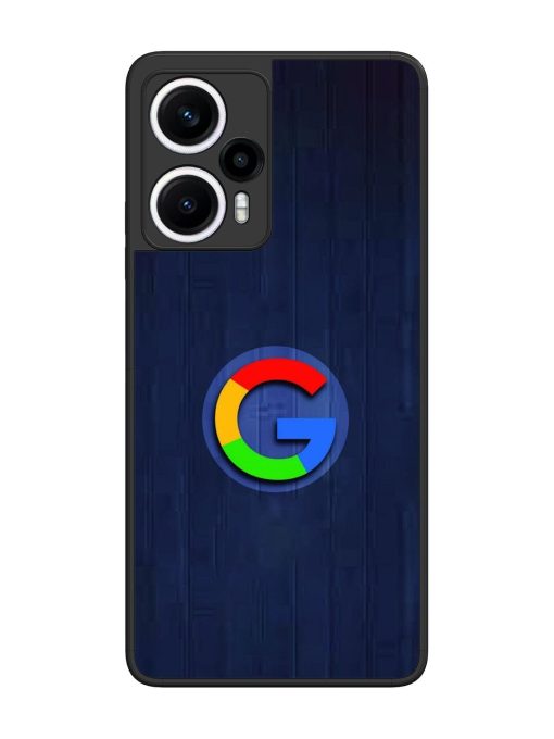 Google Logo Printed Glossy Metal TPU Phone Cover for Poco F5 (5G) Zapvi