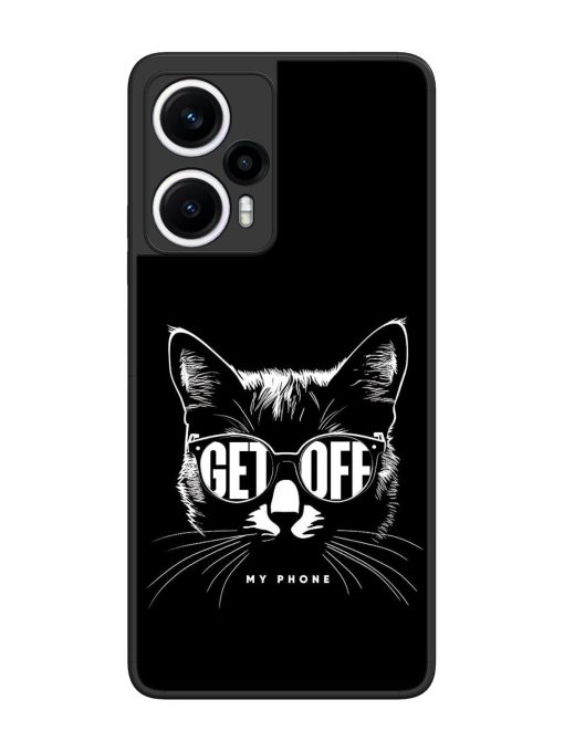 Get Off Glossy Metal TPU Phone Cover for Poco F5 (5G) Zapvi