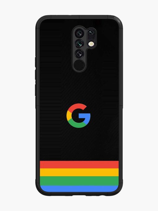 Google Logo Art Glossy Metal Phone Cover for Poco M2