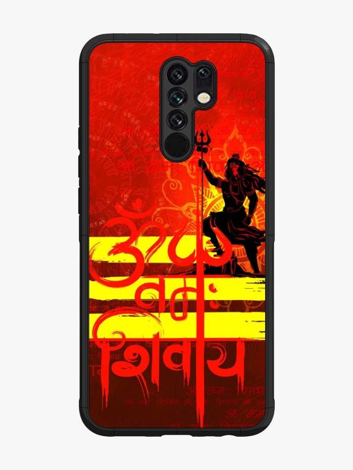 Illustration Lord Shiva Glossy Metal TPU Phone Cover for Poco M2 Zapvi