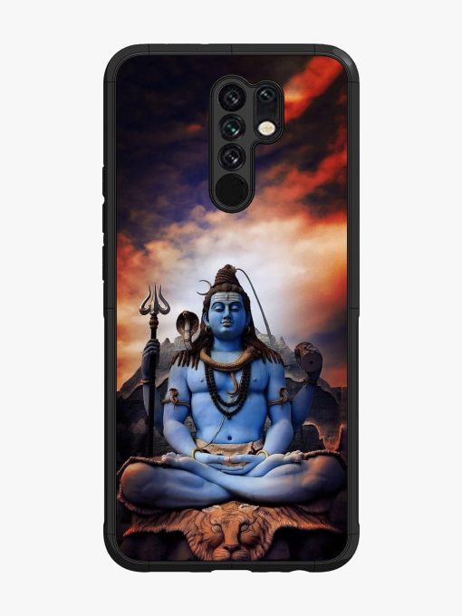 Jai Jai Shiv Glossy Metal Phone Cover for Poco M2 Zapvi