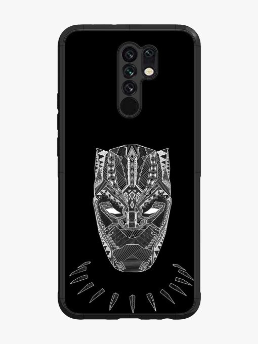 Fictional Art Glossy Metal Phone Cover for Poco M2 Zapvi