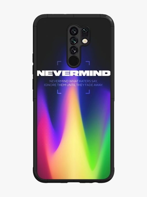 Nevermind Glossy Metal Phone Cover for Poco M2 Zapvi