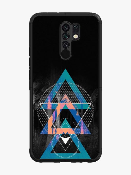 Indie Cross Glossy Metal Phone Cover for Poco M2