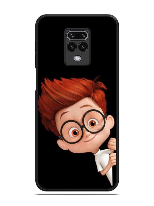 Smart Boy Cartoon Glossy Metal Phone Cover for Poco M2 Pro Zapvi