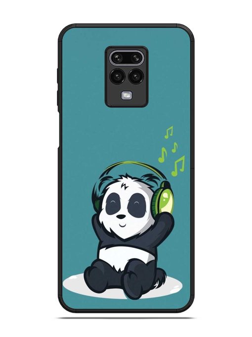 Music Panda Glossy Metal Phone Cover for Poco M2 Pro Zapvi