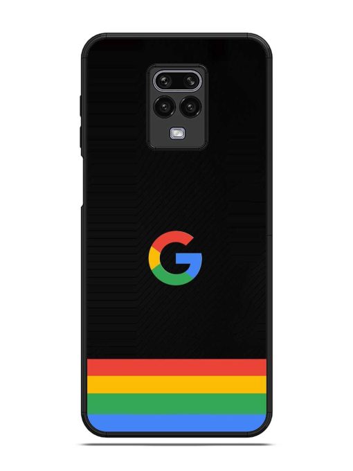 Google Logo Art Glossy Metal Phone Cover for Poco M2 Pro Zapvi