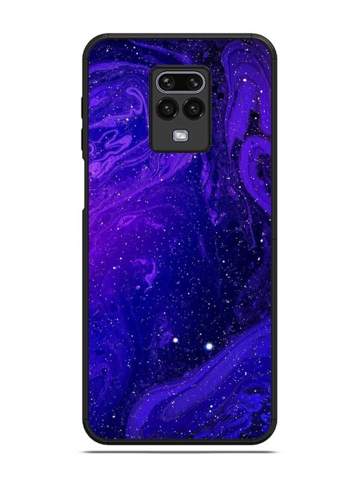 Galaxy Acrylic Abstract Art Glossy Metal Phone Cover for Poco M2 Pro Zapvi