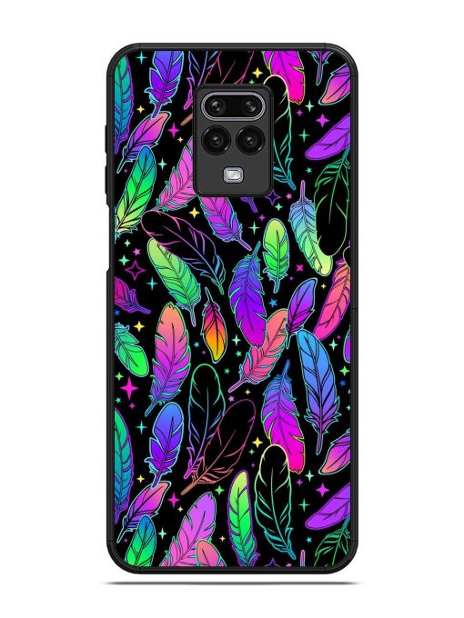 Bright Multi Colored Seamless Glossy Metal Phone Cover for Poco M2 Pro