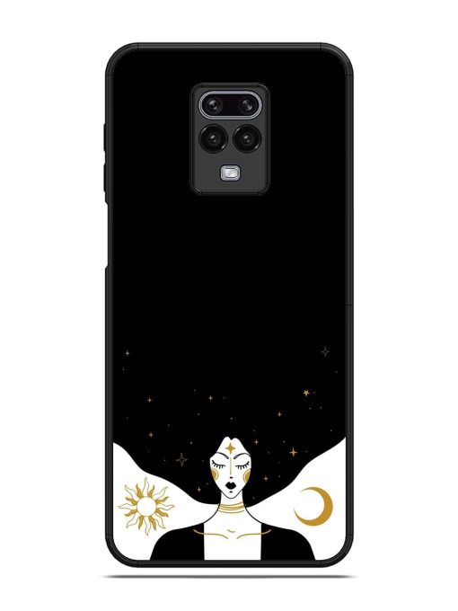 Mystical Vector Vintage Glossy Metal TPU Phone Cover for Poco M2 Pro