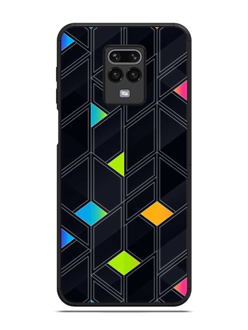 Abstract Mosaic Seamless Glossy Metal Phone Cover for Poco M2 Pro Zapvi