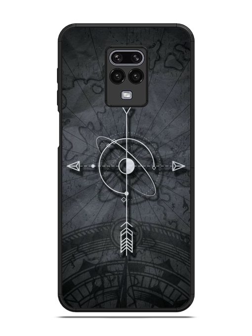 Lighting Cross Glossy Metal Phone Cover for Poco M2 Pro Zapvi