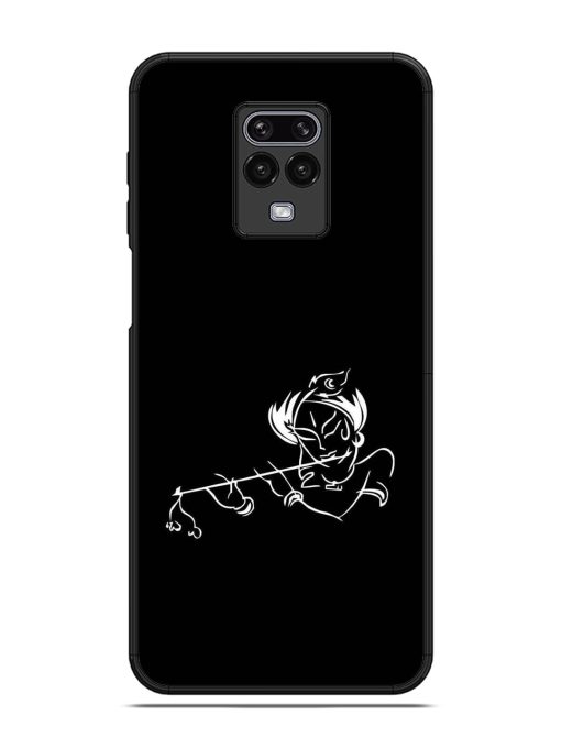 Krishna Flute Glossy Metal Phone Cover for Poco M2 Pro Zapvi