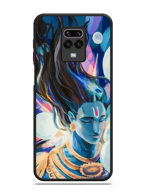 Bhagwan Sri Krishna Glossy Metal Phone Cover for Poco M2 Pro