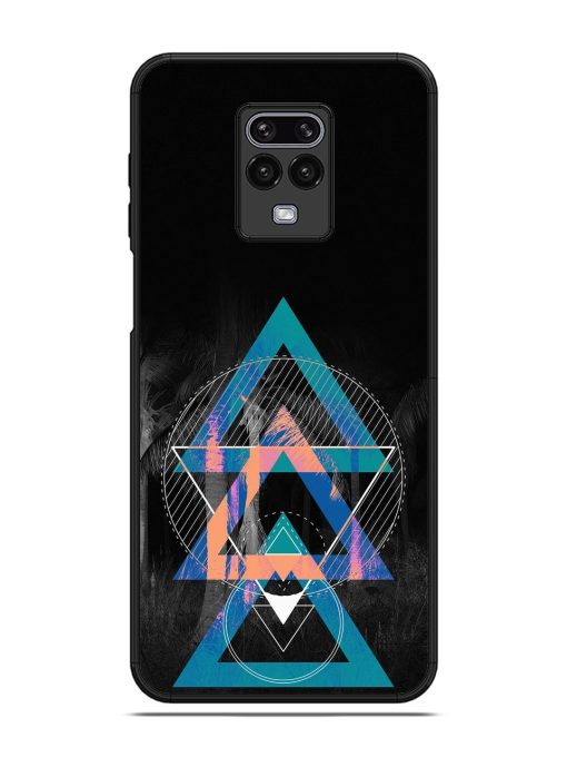 Indie Cross Glossy Metal Phone Cover for Poco M2 Pro