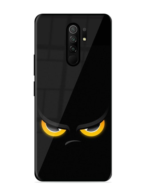 Scary Yellow Eye Glossy Metal TPU Phone Cover for Poco M2 Reloaded