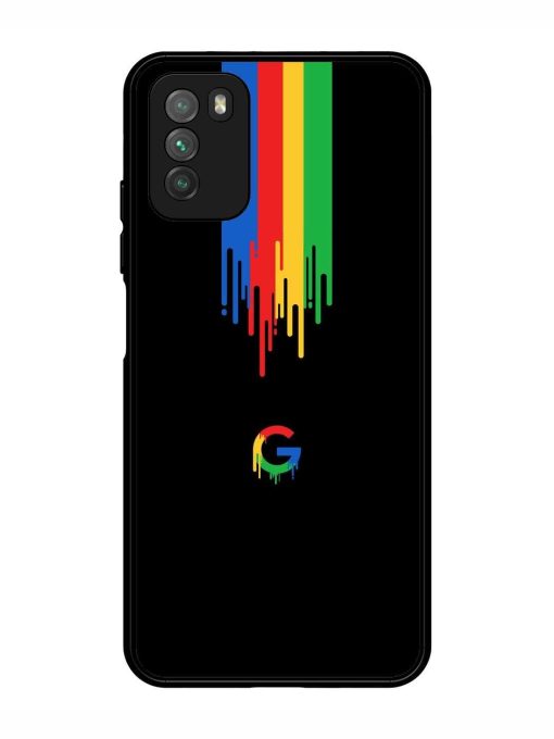 Google Logo Glossy Metal Phone Cover for Poco M3