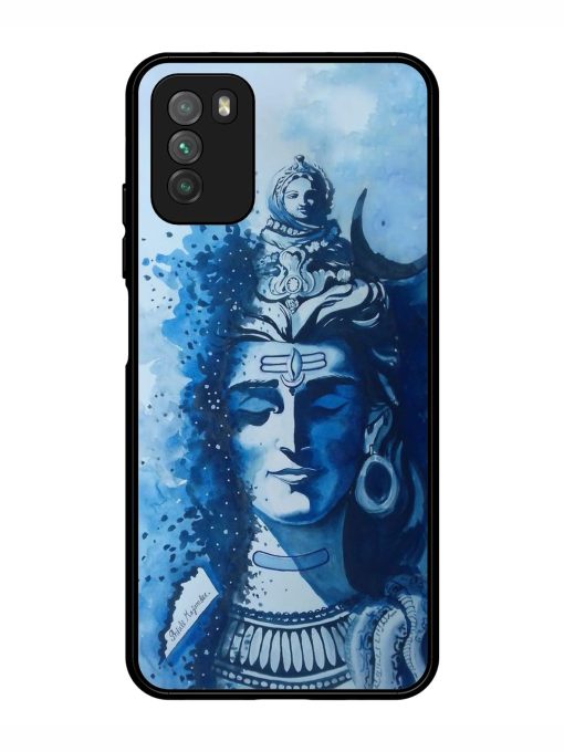 Shiv Art Glossy Metal Phone Cover for Poco M3