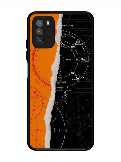 Planning Zoning Glossy Metal Phone Cover for Poco M3