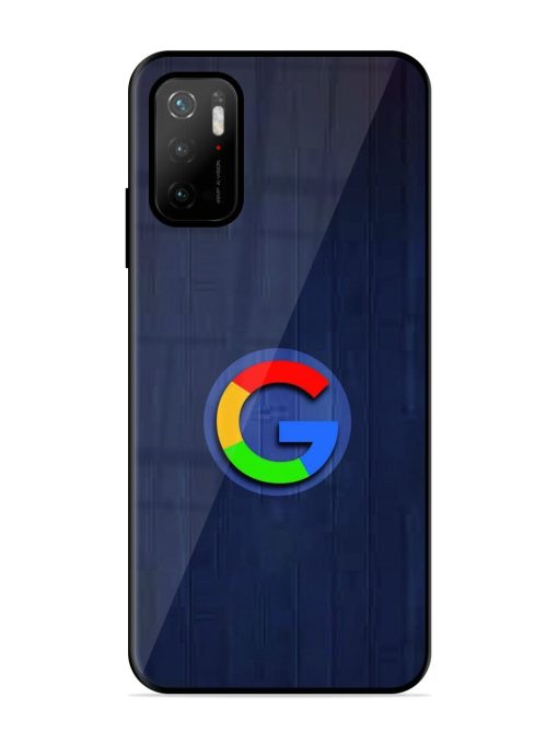 Google Logo Printed Glossy Metal TPU Phone Cover for Poco M3 Pro (5G) Zapvi