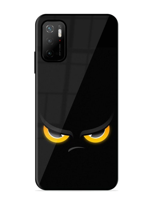 Scary Yellow Eye Glossy Metal TPU Phone Cover for Poco M3 Pro (5G) Zapvi