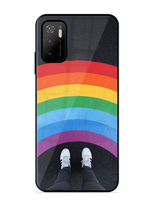 Legs Rainbow Glossy Metal TPU Phone Cover for Poco M3 Pro (5G) Zapvi