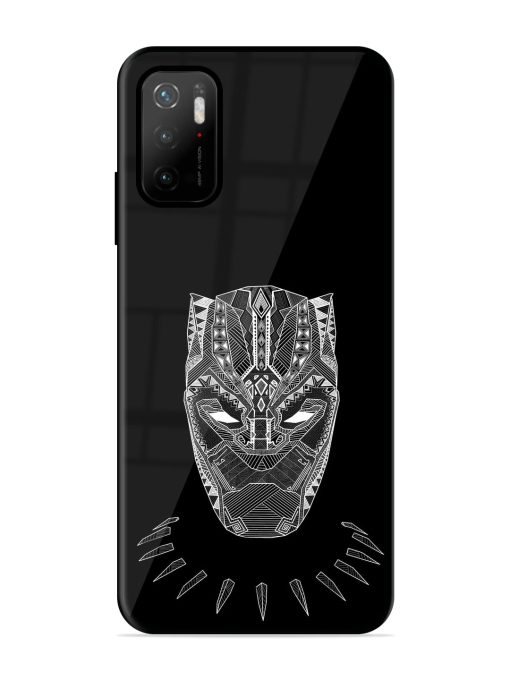 Fictional Art Glossy Metal Phone Cover for Poco M3 Pro (5G) Zapvi