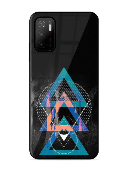 Indie Cross Glossy Metal Phone Cover for Poco M3 Pro (5G)