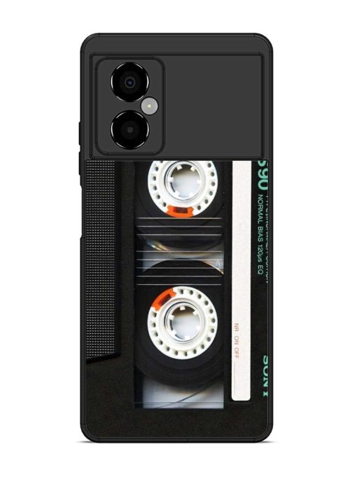 Sony Hf-S90 Cassette Glossy Metal Phone Cover for Poco M4 (5G) Zapvi