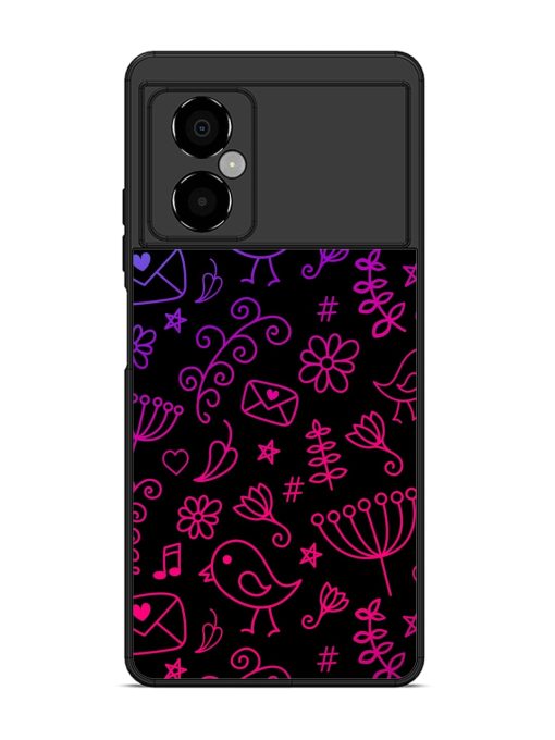 Cool Girly Glossy Metal Phone Cover for Poco M4 (5G)