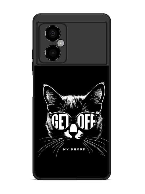 Get Off Glossy Metal TPU Phone Cover for Poco M4 (5G) Zapvi