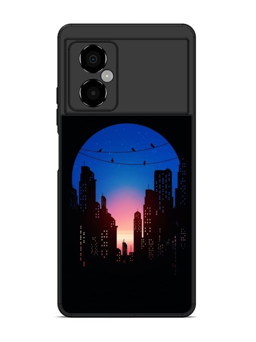 Minima City Vibe Glossy Metal Phone Cover for Poco M4 (5G)