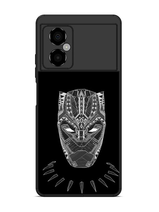 Fictional Art Glossy Metal Phone Cover for Poco M4 (5G) Zapvi