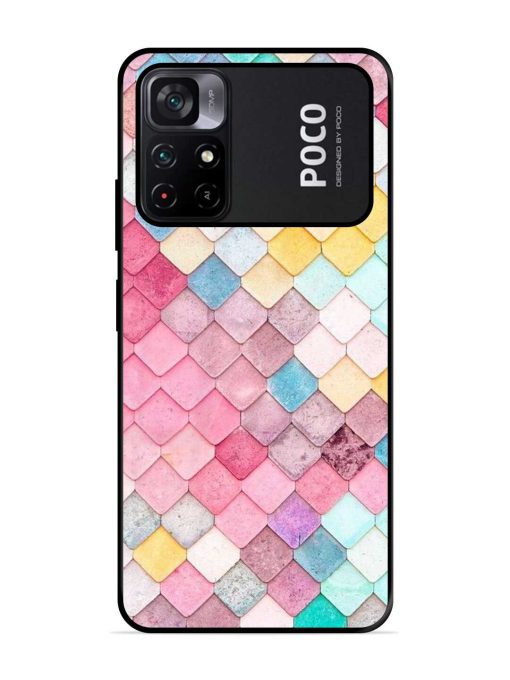 Fondos De Pantalla Glossy Metal Phone Cover for Poco M4 Pro (5G) Zapvi