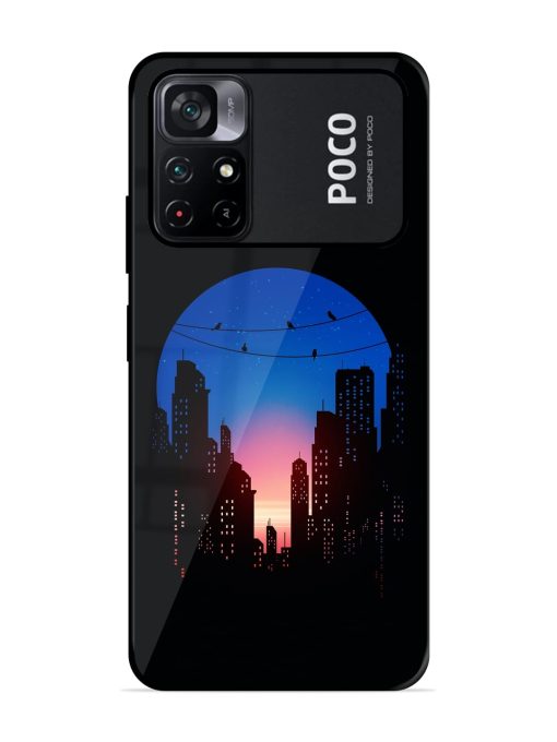 Minima City Vibe Glossy Metal Phone Cover for Poco M4 Pro (5G) Zapvi