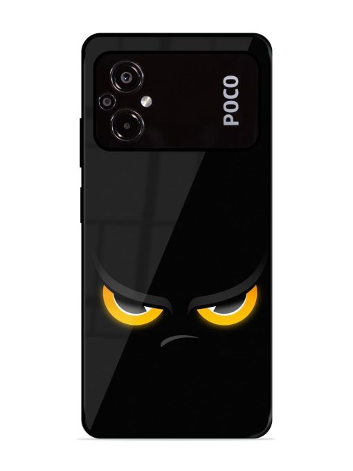 Cartoon Eye Glossy Metal Phone Cover for Poco M5 Zapvi